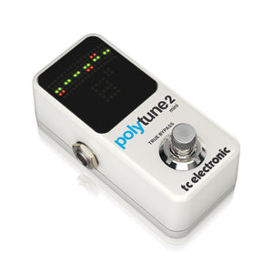 TC Electronic PolyTune Mini 2 Tuner Guitar Pedal (T33-000-DD700)