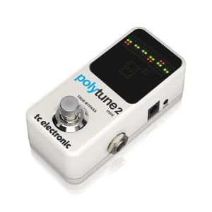 TC Electronic PolyTune Mini 2 Tuner Guitar Pedal (T33-000-DD700)