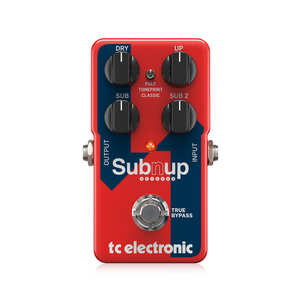 ギター tc electronic Sub'n'Up OCTAVER TC Electronic Sub N Up Octaver Guitar Effects Pedal (000