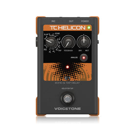TC-Helicon VoiceTone E1 Echo and Tap Delay Vocal Effects Pedal