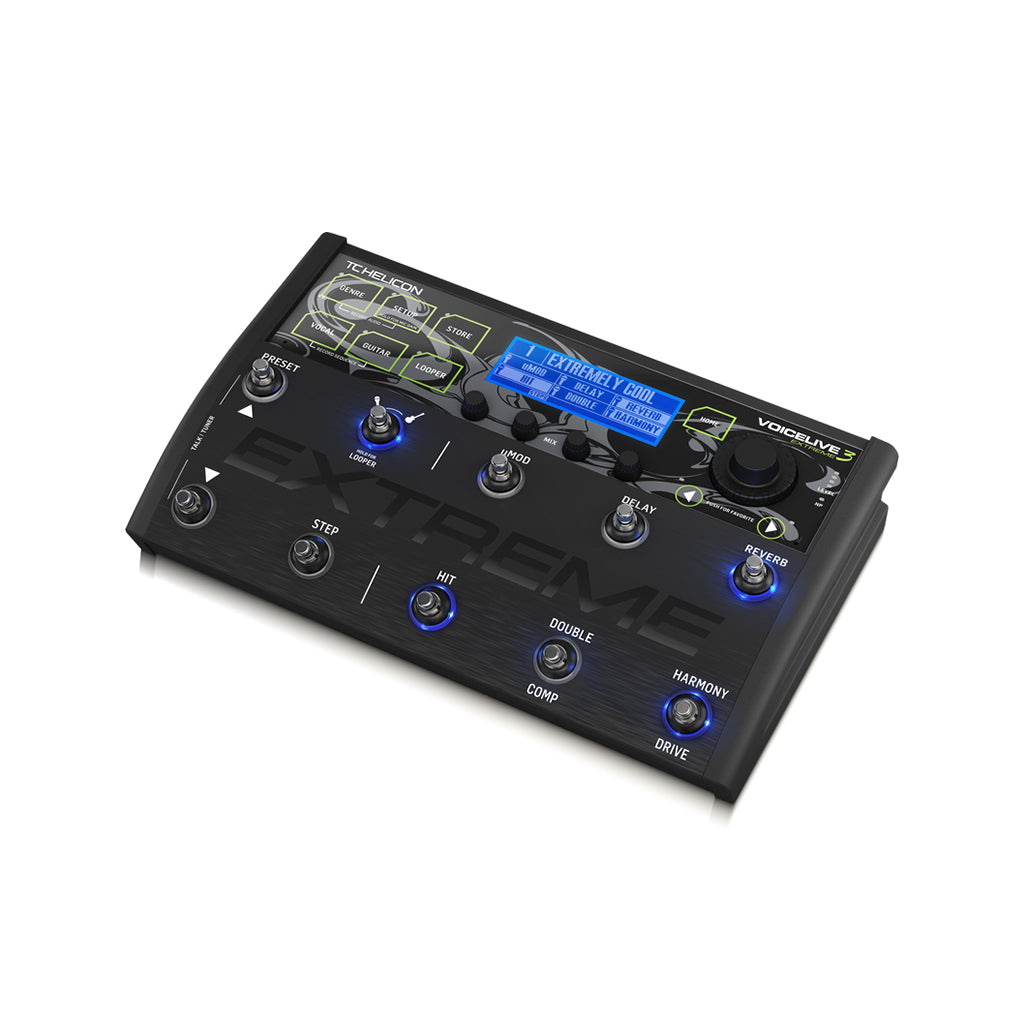 ギター TC-Helicon VoiceLive 3 EXTREME TC-Helicon VoiceLive 3 Extreme Guitar and Vocal Effects