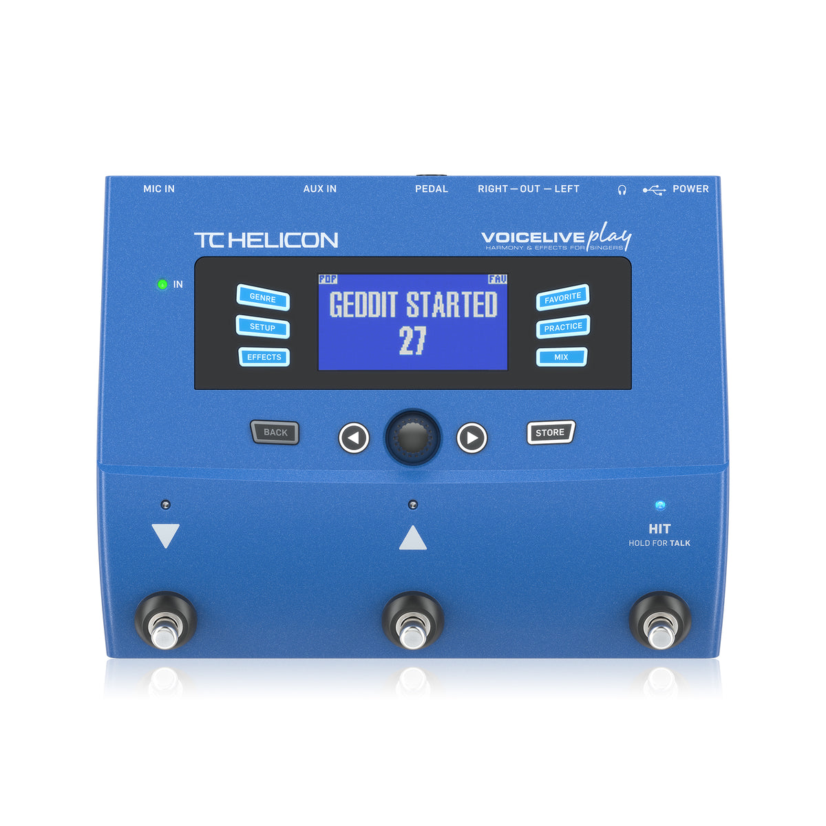 TC-Helicon VoiceLive Play Vocal Effects Pedal – Swee Lee Indonesia