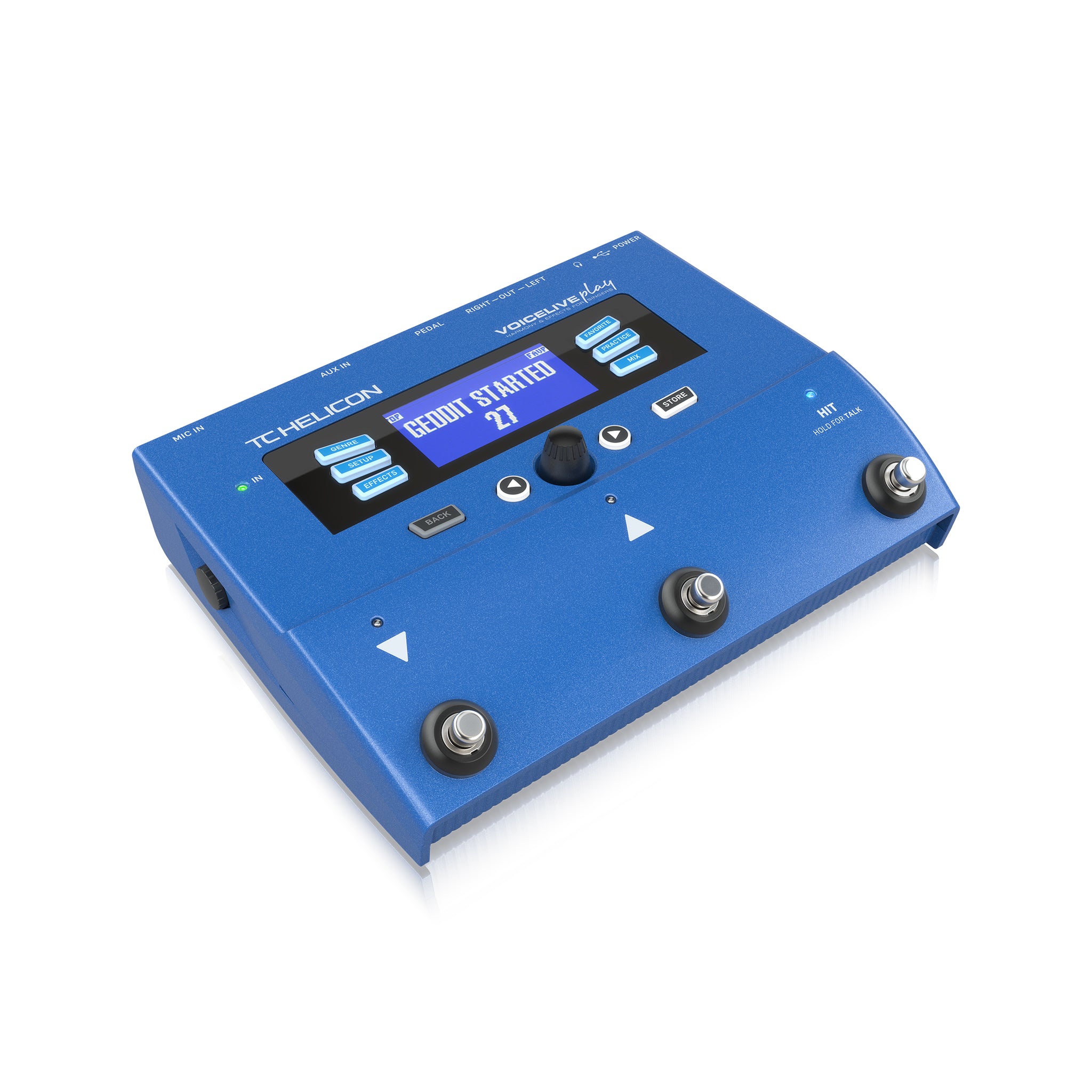 TC-Helicon VoiceLive Play Vocal Effects Pedal – Swee Lee