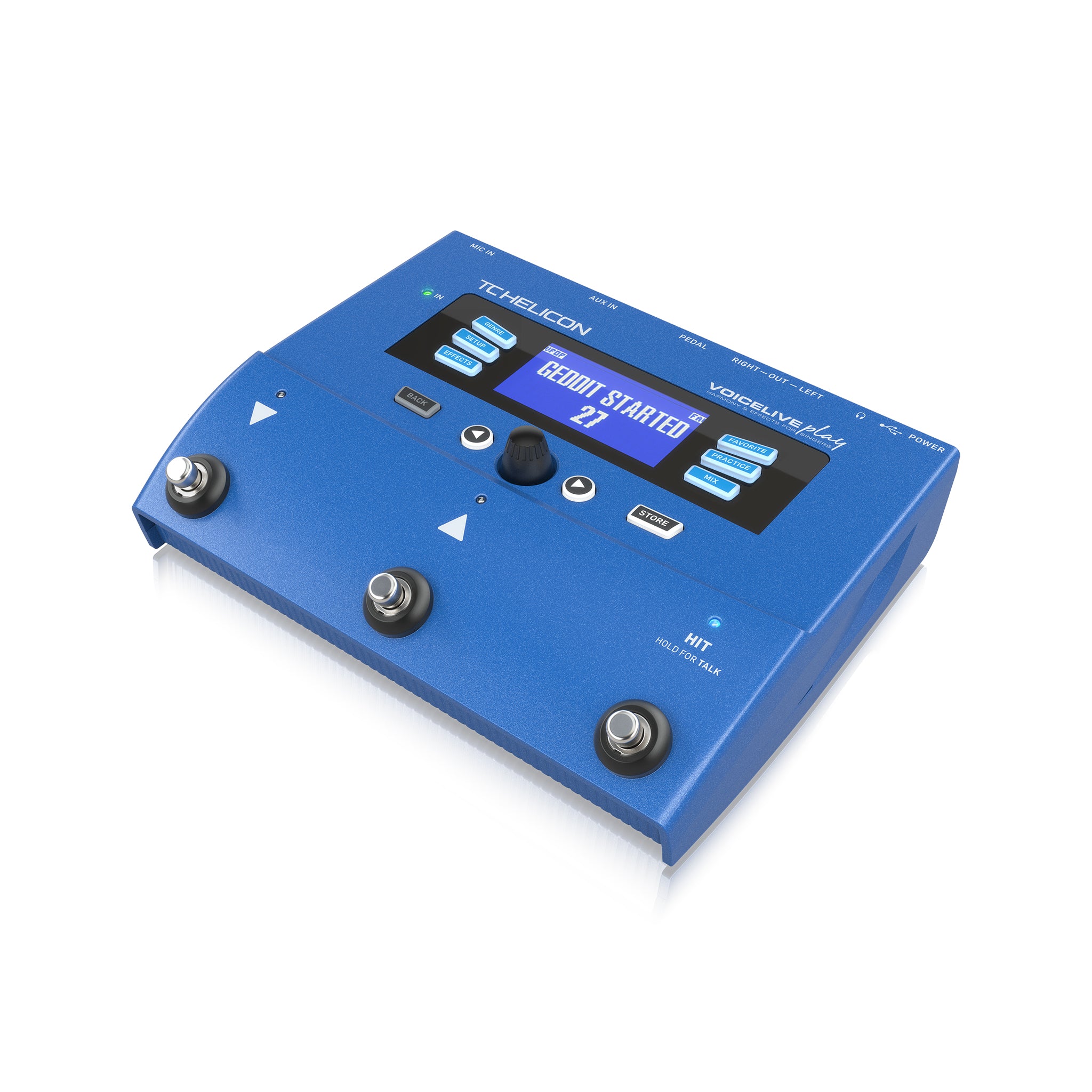 TC-Helicon VoiceLive Play Vocal Effects Pedal – Swee Lee Indonesia