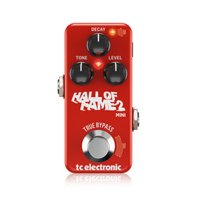 TC Electronic Hall of Fame 2 Mini Reverb Guitar Effects Pedal