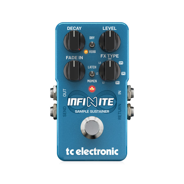 ギター tc electronic Sustain + TC Electronic Infinite Sample Sustainer Pedal | Sweetwater